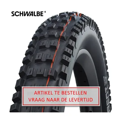 SCHWALBE Eddy current front - tle - addix soft - super trail - 29x2.40 - black