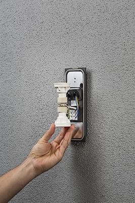 KonstSmide Up en downlightPotenza 22cm antraciet - 7987-370