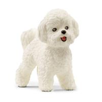 Schleich farm world bichon frise 13963 - thumbnail