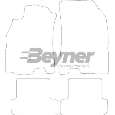 Velours Automatten passend voor Renault Megane III 2009- 4-de HL1675184 Velours Automatten passend voor Renault Megane III 2009- 4-de HL1675184