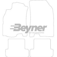 Velours Automatten passend voor Renault Megane III 2009- 4-de HL1675184 - thumbnail