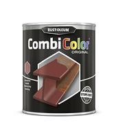 Rust-Oleum Combicolor metaalverf rood hamerslag 0.75ltr - thumbnail