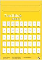 Etiket topstick 210x297mm wit 100st - thumbnail
