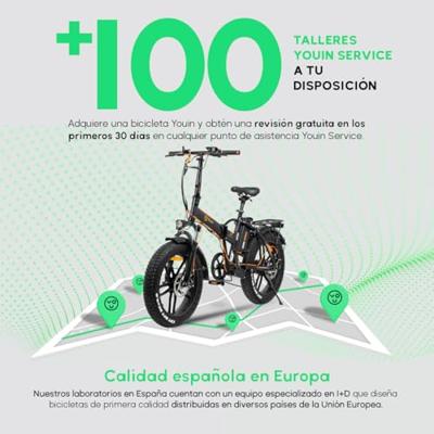 Elektrische Fiets Youin BK1201 TEXAS II 250 W 10400 mAh 20"