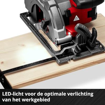 Einhell TE-CS 18/165-2 Li - Solo Accu-cirkelzaag Zaagdiepte 90° (max.) 57 mm Zonder accu, Zonder lader, Incl. parallelaanslag 18 V Einhell TE-CS 18/165-2 Li - Solo Accu-cirkelzaag Zaagdiepte 90° (max.) 57 mm Zonder accu, Zonder lader, Incl. parallelaanslag 18 V