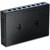 TRENDnet TPE-TG44G 8-Port Gigabit GREENnet PoE + Switch, 4 x Gigabit PoE/PoE + tot 30 watt/poort, 4 x Gigabit, 61 W stroombudget, Ethernet onbeheerde switch - thumbnail