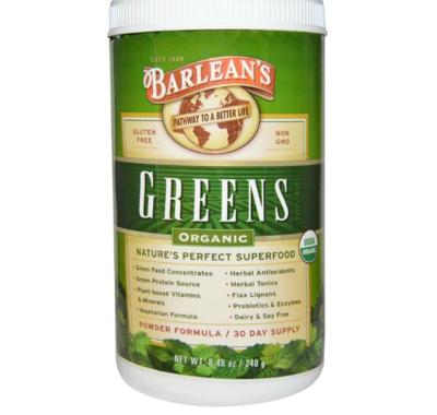 Greens, Groene Shake (264 g) - Barlean's Greens, Groene Shake (264 g) - Barlean's