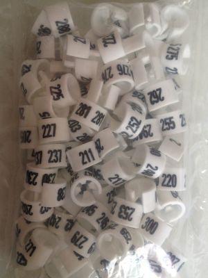 Collectie-serie MINI wit nummer 201-300