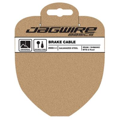 JAGWIRE Mountain & road brake cable - basics galvanized - 1.6x2000mm - sram/shimano mtb & road