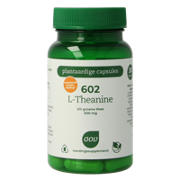 AOV 602 L-Theanine 30 Vegetarische capsules - thumbnail