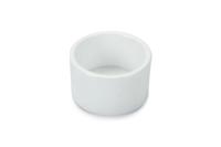 Voederbak voor vogels rond wit klein - thumbnail