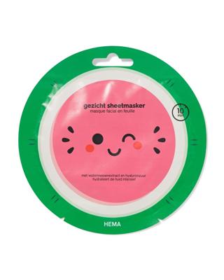 HEMA Gezicht sheetmasker watermeloen