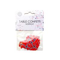 Tafelconfetti Noorse Vlag(150st) - thumbnail