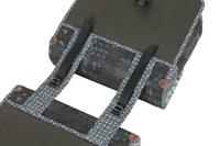 Basil bohème dubbele fietstas - zwart - 35l - waterafstotend - kunstleren details - thumbnail