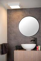 Lucide BRICE-LED - Plafonnière Badkamer - LED Dimb. - 1x30W 3000K - IP44 - Wit - thumbnail