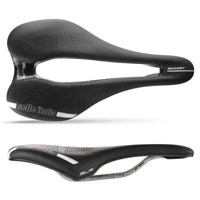 Selle Italia SLR Boost Lady TI 316 Superflow S3 Zadel - Zwart Selle Italia SLR Boost Lady TI 316 Superflow S3 Zadel - Zwart