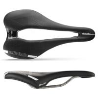 Selle Italia SLR Boost Lady TI 316 Superflow S3 Zadel - Zwart - thumbnail