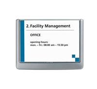 Durable Click Sign deurnaamhouder, ft 14,9 x 10,5 cm, grijs - thumbnail