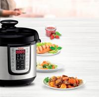 Tefal CY505E All-in-One Slowcooker 6L RVS/Zwart - thumbnail