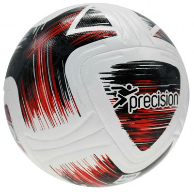 Precision voetbal Nueno Fifa latex/polyurethaan wit/rood Precision voetbal Nueno Fifa latex/polyurethaan wit/rood
