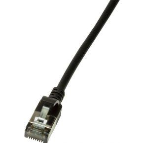 LogiLink CQ9053S RJ45 Netwerkkabel, patchkabel CAT 6A U/FTP 2.00 m Zwart Extreem dun, Vlambestendig, Flexibel, Folie afscherming, Halogeenvrij, Snagless, LogiLink CQ9053S RJ45 Netwerkkabel, patchkabel CAT 6A U/FTP 2.00 m Zwart Extreem dun, Vlambestendig, Flexibel, Folie afscherming, Halogeenvrij, Snagless,