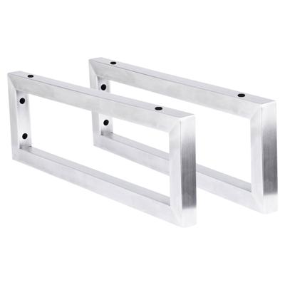 Differnz ophangbeugel voor wastafel 44 x 15 cm RVS chroom