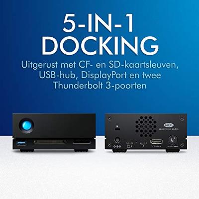LaCie 1big Dock 10TB Thunderbolt 3 USB 3.1