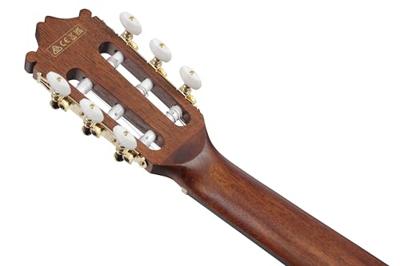 Ibanez GA5MHTCE Open Pore Natural elektrisch-akoestische klassieke gitaar - thumbnail