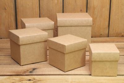 Bonbon doosjes - Chocolade doosje - Kraft - 24 stuks