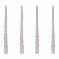 Riverdale - Dinerkaarsen Gedraaid - Set van 4 - thumbnail