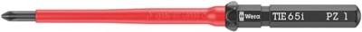 Wera Kraftform Kompakt VDE 65 i PZ 1 x 157 mm TIE Elektronica Pozidriv Verwisselbare kling PZ 1 Wera Kraftform Kompakt VDE 65 i PZ 1 x 157 mm TIE Elektronica Pozidriv Verwisselbare kling PZ 1