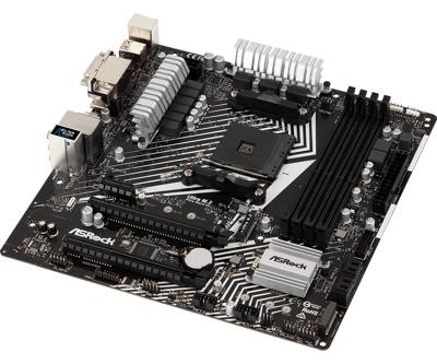 Asrock AB350M Pro4 R2.0 moederbord Socket AM4 Micro ATX AMD B350 Asrock AB350M Pro4 R2.0 moederbord Socket AM4 Micro ATX AMD B350