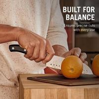 Victorinox 7.7323.17G Santoku mes Zwart - thumbnail