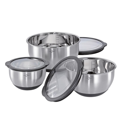 KUCHENPROFI - Deluxe - Mengkom met deksel Set/3