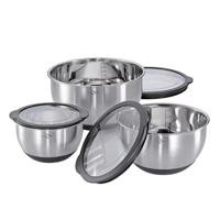 KUCHENPROFI - Deluxe - Mengkom met deksel Set/3 - thumbnail