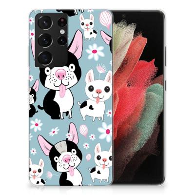 Samsung Galaxy S21 Ultra | TPU Hoesje | Hondjes
