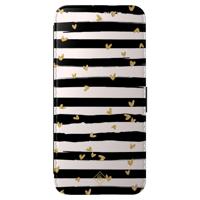 Samsung Galaxy A57 flipcase - Hart streepjes - thumbnail