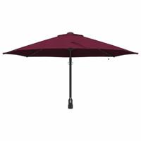 VidaXL Tuinparasol bordeaux rood 248 x 248 x 148 cm polyester en staal - thumbnail