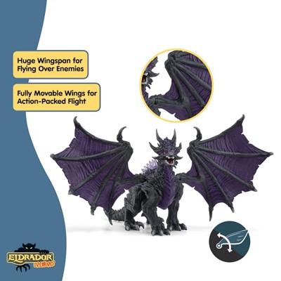 Figuren Schleich Dark Dragon PVC Plastic - thumbnail