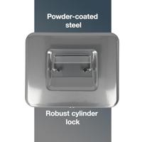 Westcott AC-E51001-ZI Geldkist 200x161x90mm Zilver, Kunststof Inzet Met 3 Vakken - thumbnail