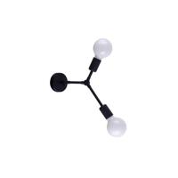 Lyora Zwart wandlampjeTwig - 9141 - thumbnail