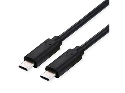 ROLINE USB4 Gen3x2 Kabel, C-C, M/M, 8K UHD-2, 40Gbit/s, 240W, zwart, 1 m