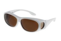 FitOfar Overzetzonnebril ivoorwit unisex categorie 4 VZ 0015U - thumbnail