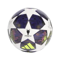 adidas UEFA Champions League Final Mini Voetbal Maat 1 2025-2026 Paars Wit Geel - thumbnail