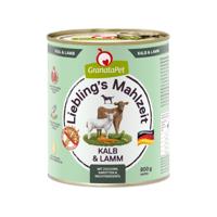 GRANATAPET Liebling's Mahlzeit Veal and lamb - natvoer voor honden - 800g - thumbnail