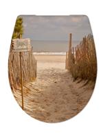 Toiletzitting Cedo Beach Path Softclose Bruin Cedo - thumbnail