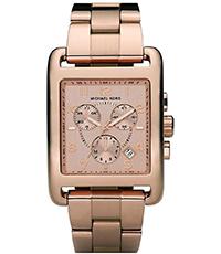 Horlogeband Michael Kors MK5488 Roestvrij staal (RVS) Rosé 24mm
