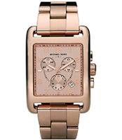 Horlogeband Michael Kors MK5488 Roestvrij staal (RVS) Rosé 24mm - thumbnail