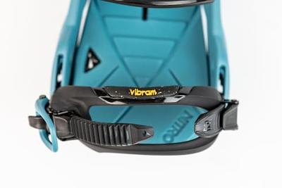 Nitro Team Midnight Snowboardbinding Turqoise L
