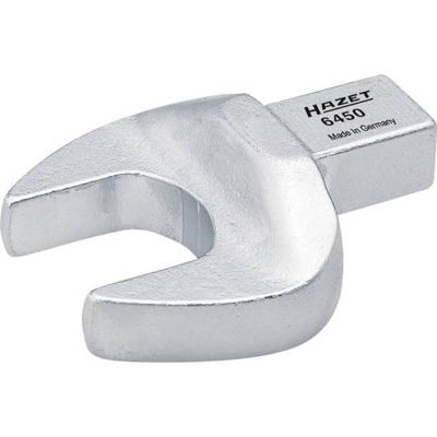 HAZET Insteek-steeksleutel 6450D-15 · 14 x 18 mm insteekvierkant massief · Buiten-zeskant-profiel · SW 15 mm